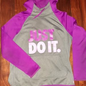 Nike Womens Therma-fit Just Do It Graphic Hoodie